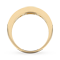 Brilliant cut 0.50 total carat weight diamond ring in 18 carat yellow gold