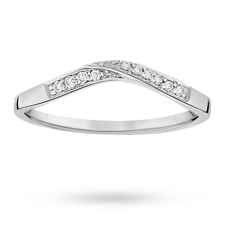 Home Jewellery Wedding Rings Ladies diamond set eternity ring in 9 ...