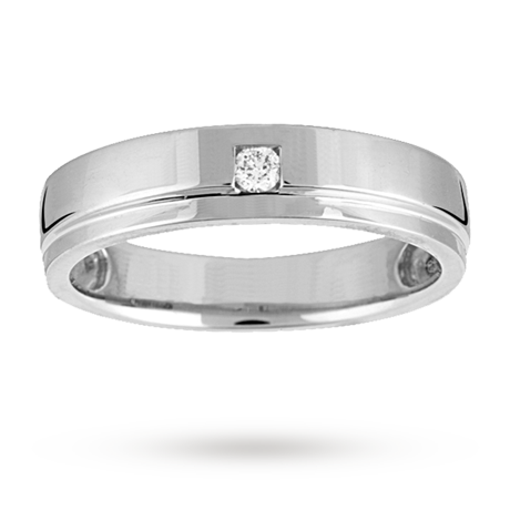 ... Wedding Rings Ladies diamond set wedding ring in 18 carat white gold