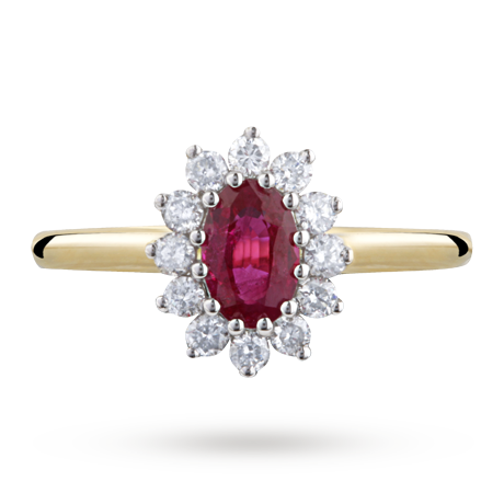 Ruby engagement rings goldsmiths
